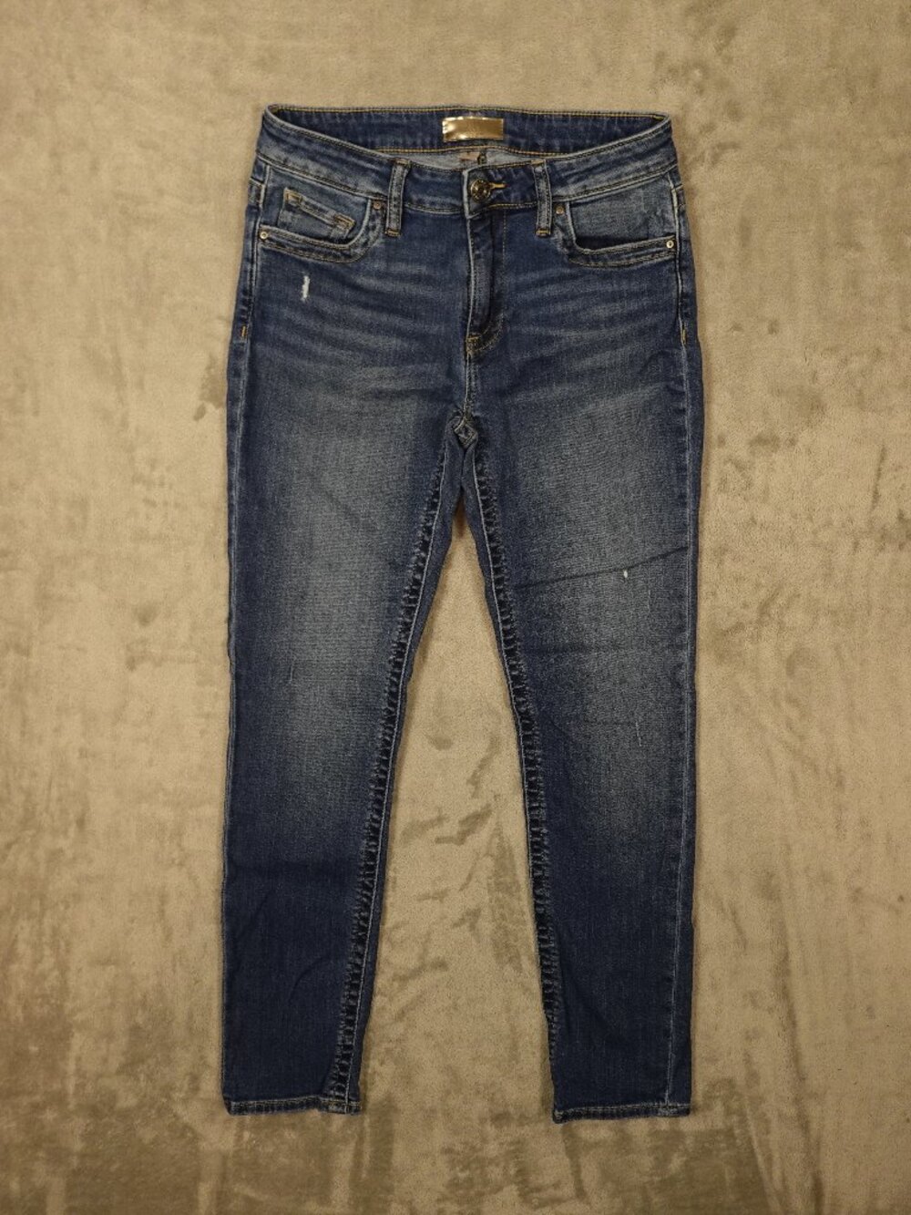 KUT From The Kloth Stevie Straight Jeans‎ Women’s 0 Blue Stretch Denim